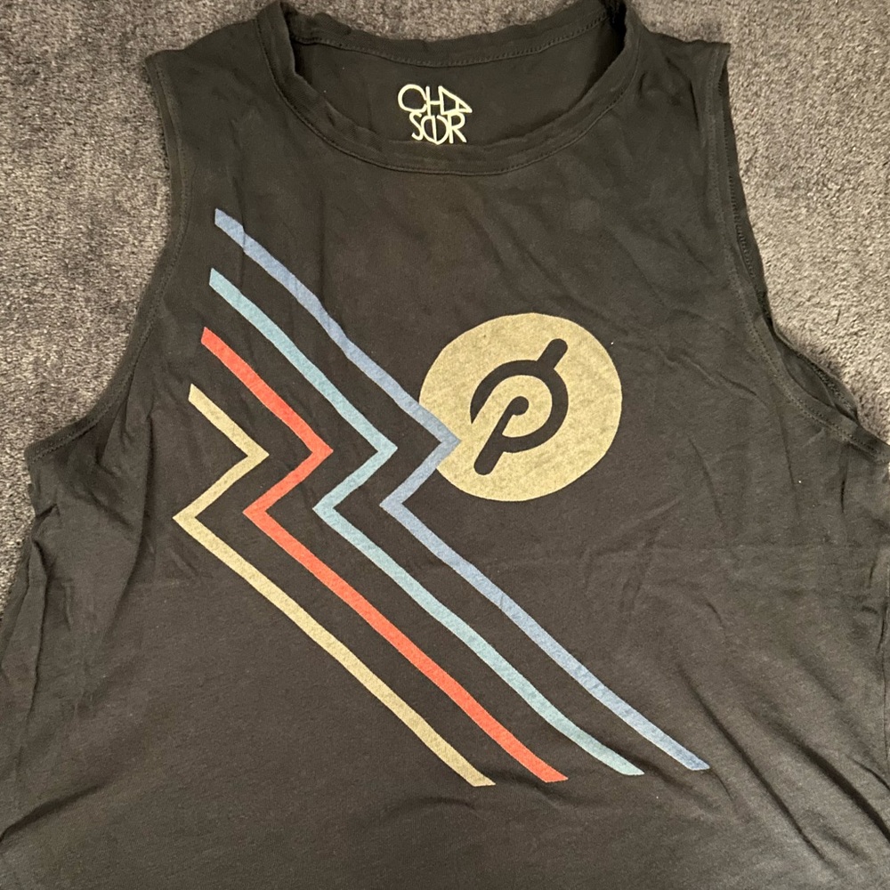 Peloton x Chaser Graphic Tank XL blue/gray